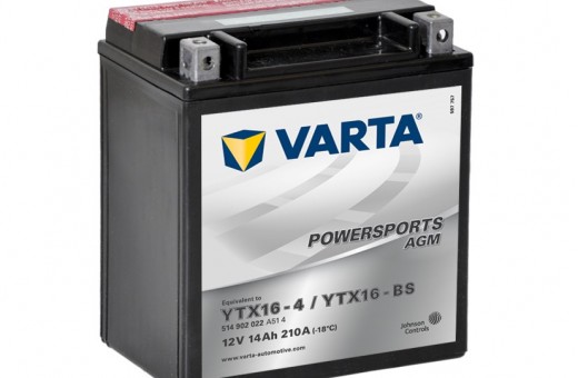 Аккумулятор Varta AGM YTX16-BS-1 514901